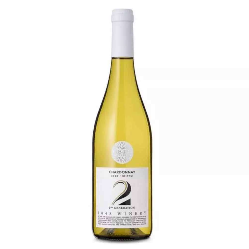 1848 Winery 2nd Generation Chardonnay Kosher 2023 Kosher 750ml